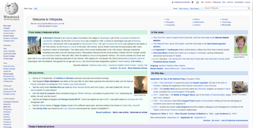 9.27.2017 Wikipedia English Homepage